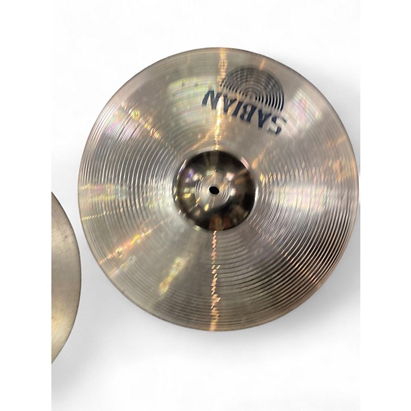 Used SABIAN 14in B8X HI HAT PAIR Cymbal