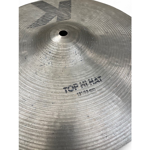 Used Zildjian 13in K Hi Hat Top Cymbal