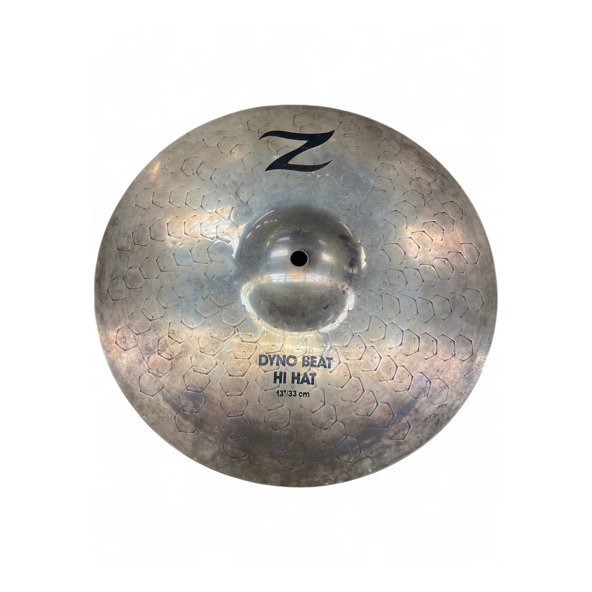 Used Zildjian 13in Z Custom Dyno Beat Hi Hat Cymbal 31 | Guitar Center