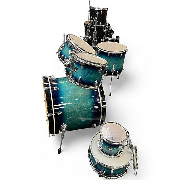 Used TAMA 7 Piece Superstar Lacquer Burst Drum Kit