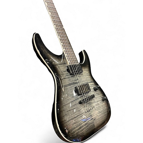 Used ESP LTD MH1000 Black Solid Body Electric Guitar