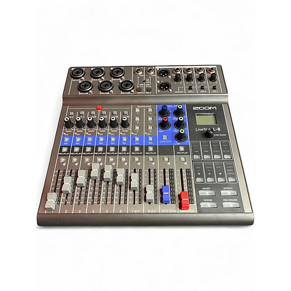 Used Zoom LiveTrak L-8 8 Channel Unpowered Mixer
