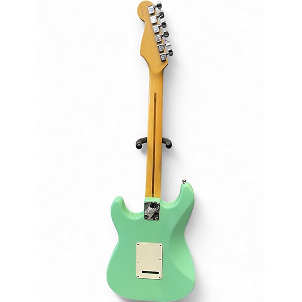 Used 1995 Fender American Standard Stratocaster Surf Green Solid Body Electric Guitar
