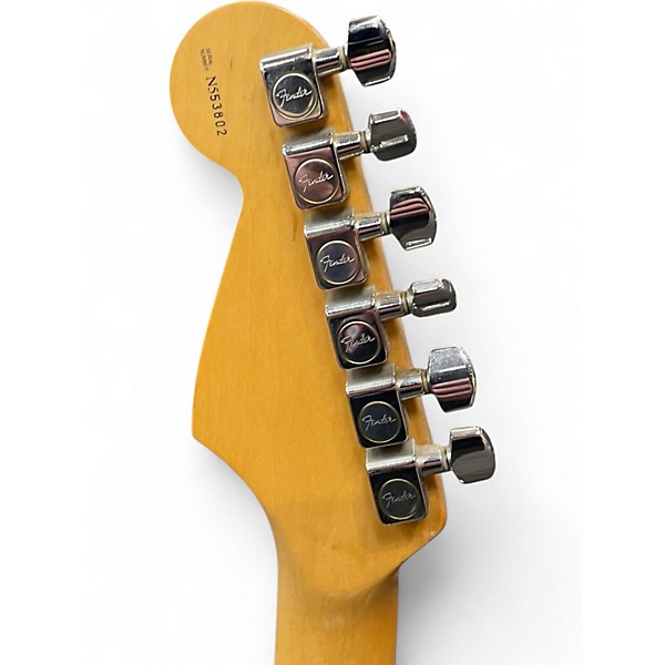 Used 1995 Fender American Standard Stratocaster Surf Green Solid Body Electric Guitar