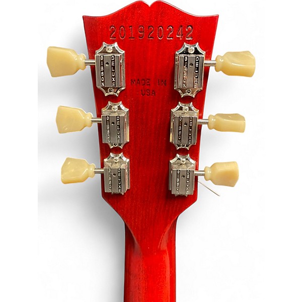 Used 2022 Gibson Les Paul Tribute Cherry Sunburst Solid Body Electric Guitar