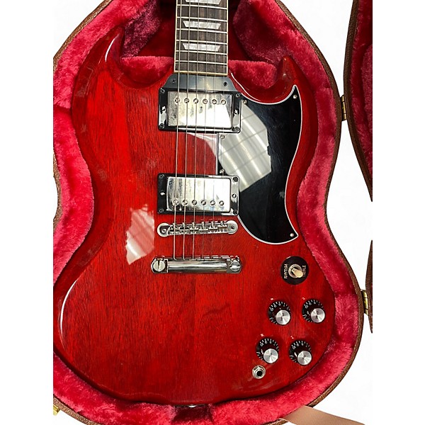 Used 2025 Gibson 1961 Reissue SG VINTAGE CHERRY Solid Body Electric Guitar