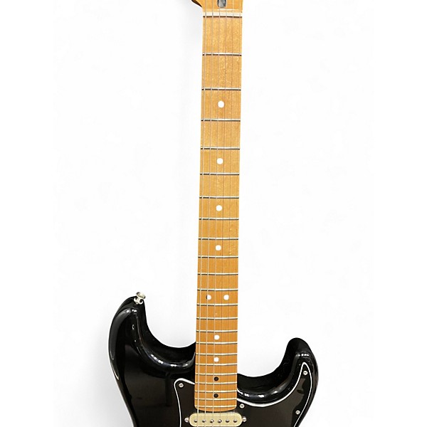 Used 2021 Fender Player Stratocaster Black Solid Body Electric Guitar