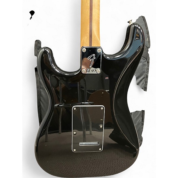 Used 2021 Fender Player Stratocaster Black Solid Body Electric Guitar