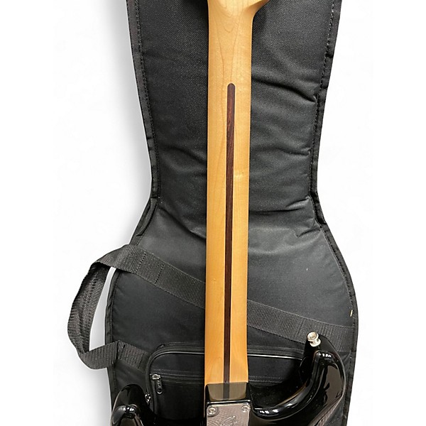 Used 2021 Fender Player Stratocaster Black Solid Body Electric Guitar