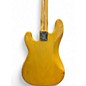 Vintage 1975 Fender 1975 Precision Bass Natural Electric Bass Guitar