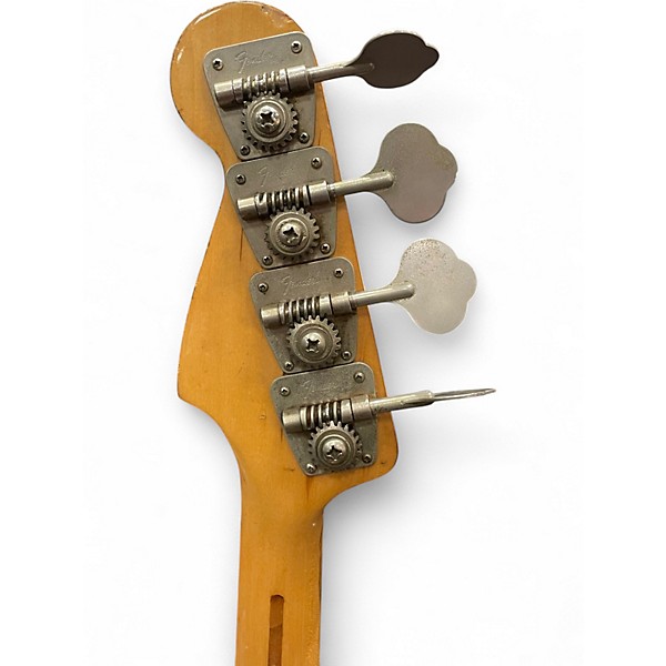 Vintage 1975 Fender 1975 Precision Bass Natural Electric Bass Guitar