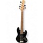 Used Squier Affinity Jazz Bass Black Electric Bass Guitar thumbnail