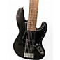Used Squier Affinity Jazz Bass Black Electric Bass Guitar