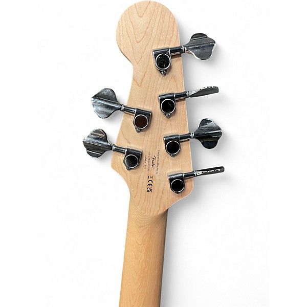 Used Squier Affinity Jazz Bass Black Electric Bass Guitar