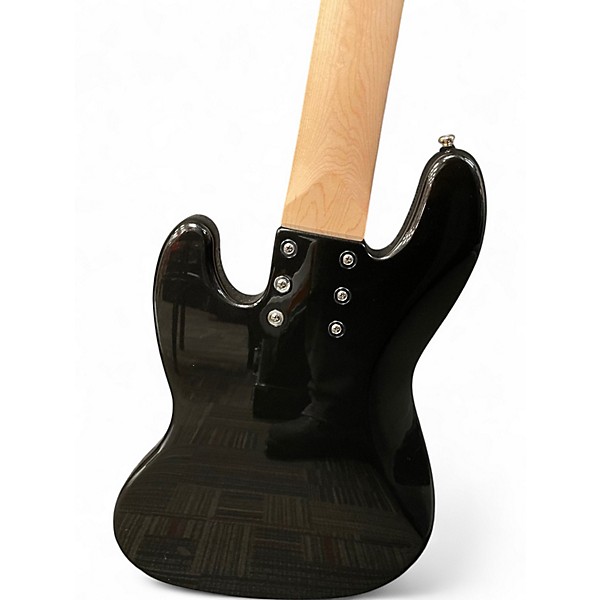 Used Squier Affinity Jazz Bass Black Electric Bass Guitar