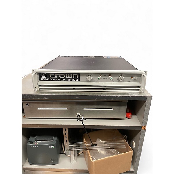 Used Crown MACRO-TECH 2402 Power Amp