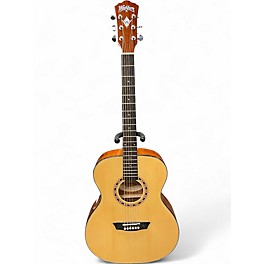 Used Washburn AF5K-A-U Natural Acoustic Guitar