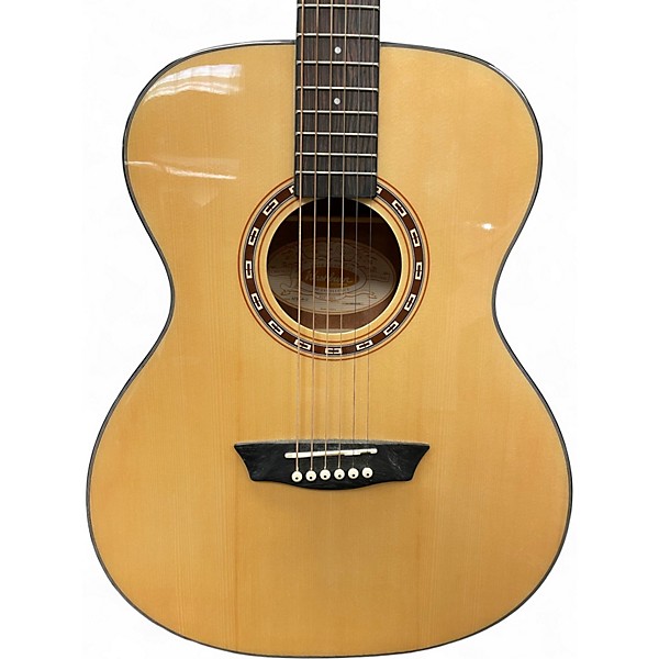 Used Washburn AF5K-A-U Natural Acoustic Guitar