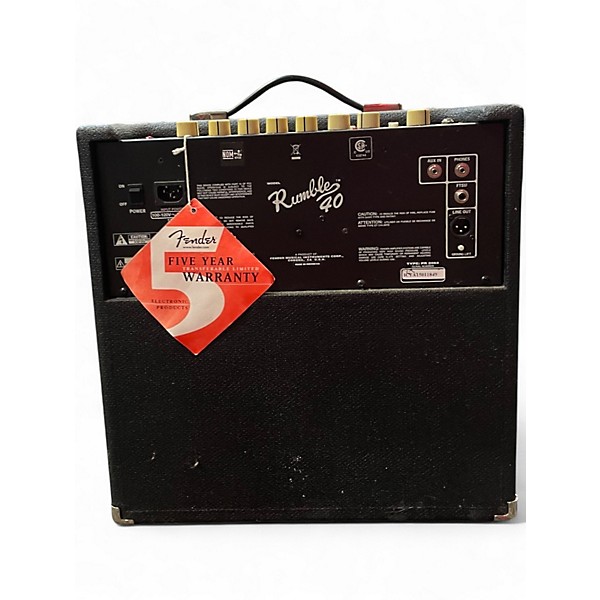 Used Fender RUMBLE 40 Bass Combo Amp