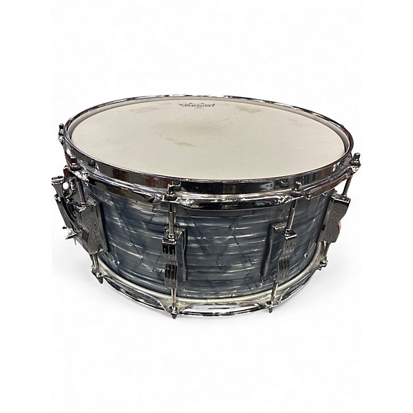 Used Ludwig 14X6.5 Classic Snare Sky Blue Pearl Drum