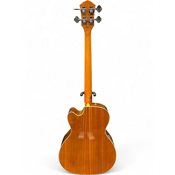 Used Fender FA-450CE 3 Tone Sunburst Acoustic Bass Guitar