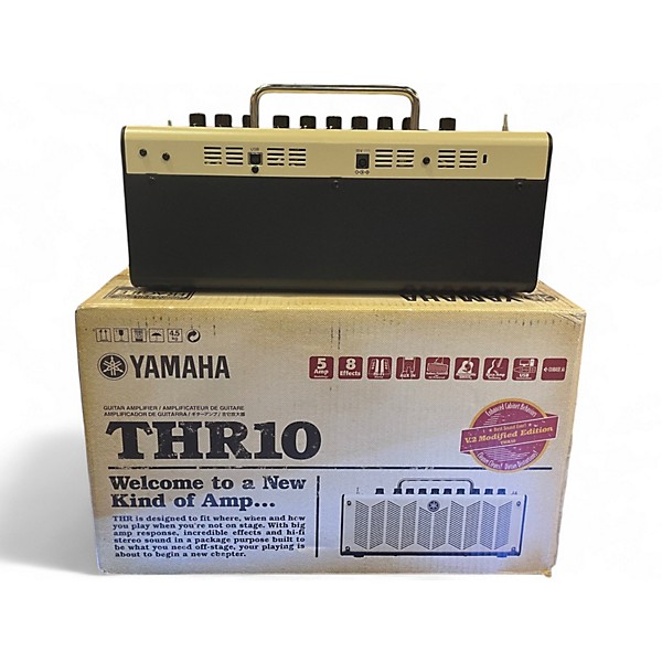 Used Yamaha THR10 10W Desk Top Modeling Guitar Combo Amp
