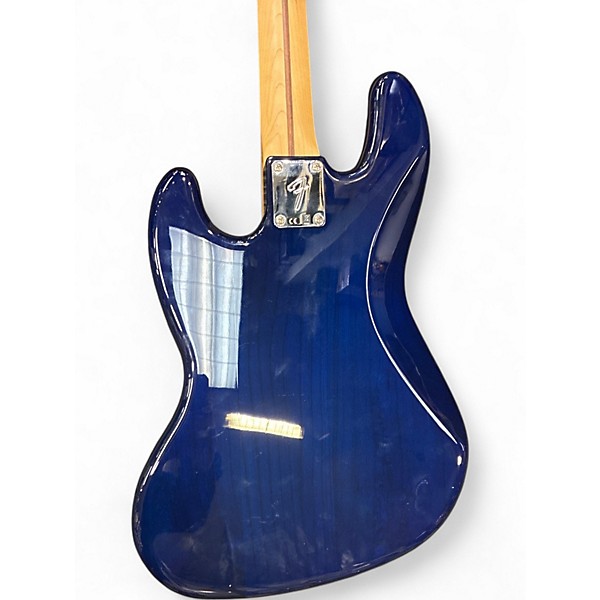 Used Fender Player Jazz Bass Blue Burst Electric Bass Guitar