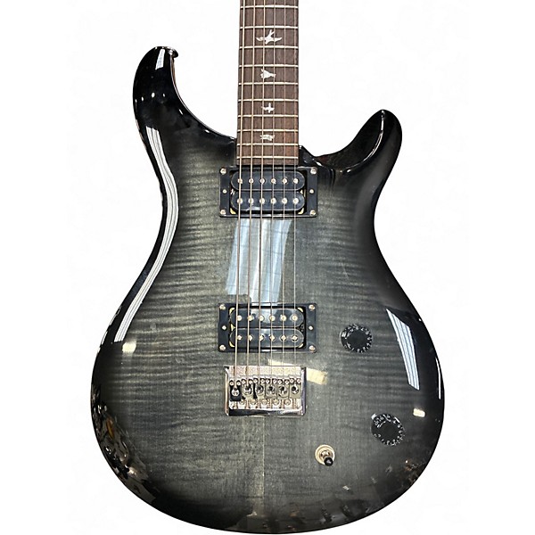 Used PRS SE 277 BARITONE Trans Black Solid Body Electric Guitar