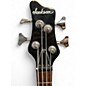 Used Jackson 4 STRING BASS Black Electric Bass Guitar