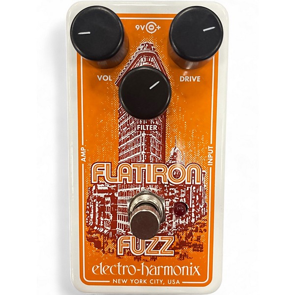 Used Electro-Harmonix Flatiron Fuzz Effect Pedal