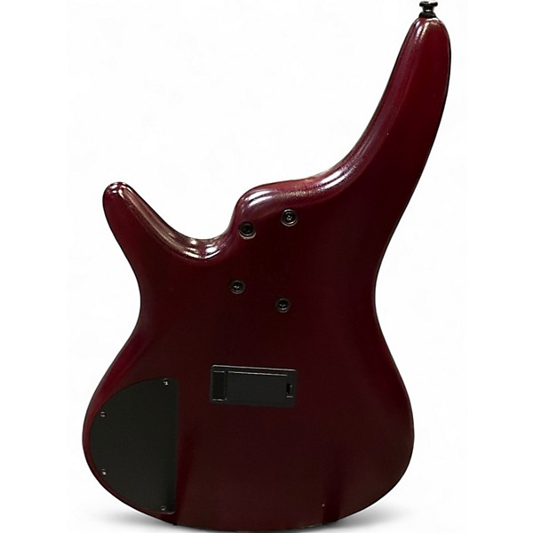 Used Ibanez SR505 5 String Satin Red Electric Bass Guitar