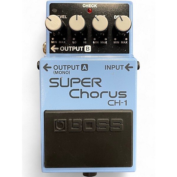 Used BOSS CH1 Super Chorus Effect Pedal