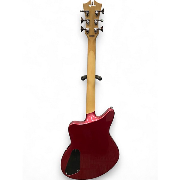 Used D'Angelico Premier Bedford Burgundy Mist Hollow Body Electric Guitar