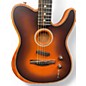 Used Fender American Acoustasonic Telecaster Sunburst Acoustic Electric Guitar