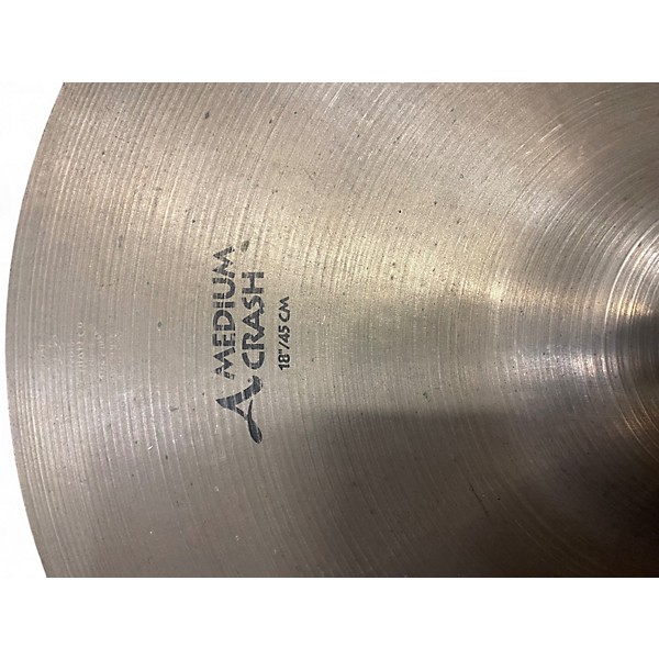 Used Zildjian 18in A Series Medium Crash Cymbal