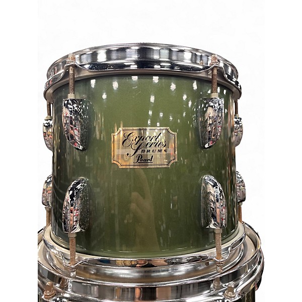 Used Pearl 6 Piece Export Charcoal Metalic Drum Kit