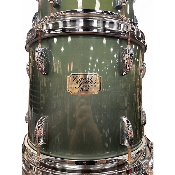 Used Pearl 6 Piece Export Charcoal Metalic Drum Kit