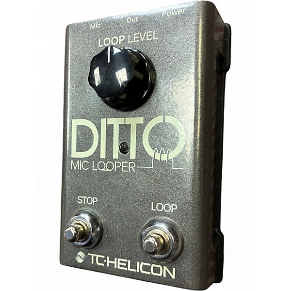 Used TC Helicon Ditto mic looper Pedal