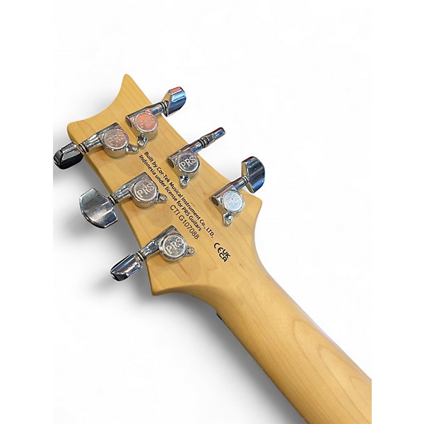 Used PRS SE Custom Swamp Ash Charcoal Solid Body Electric Guitar