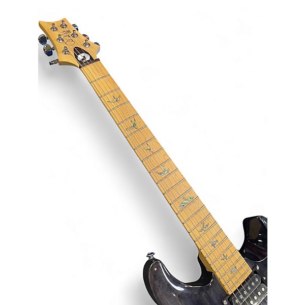 Used PRS SE Custom Swamp Ash Charcoal Solid Body Electric Guitar