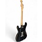 Used Fender Standard Stratocaster Black and White Solid Body Electric Guitar