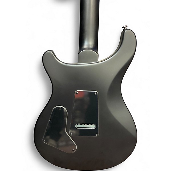 Used PRS SE Exotic Custom 24-08 Poplar Burl Lake Blue Midnight Burst Solid Body Electric Guitar