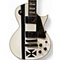 Used ESP LTD James Hetfield Signature Iron Cross White Solid Body Electric Guitar