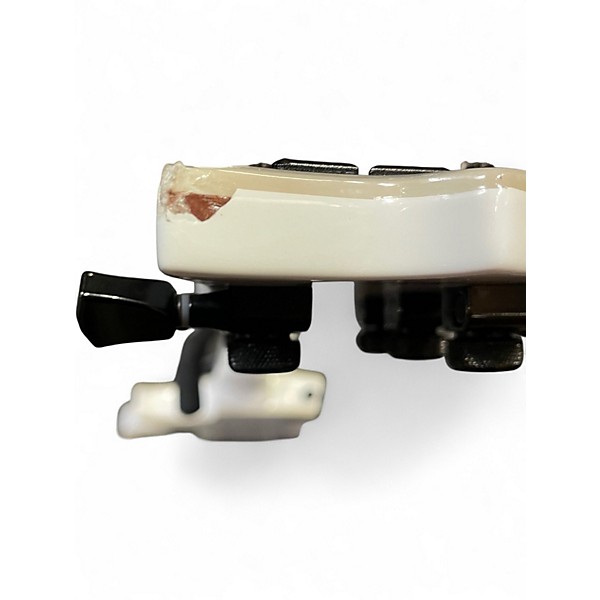 Used ESP LTD James Hetfield Signature Iron Cross White Solid Body Electric Guitar