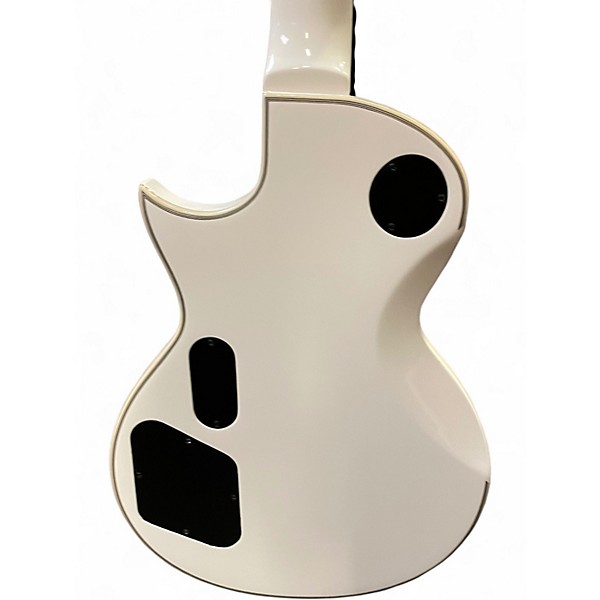 Used ESP LTD James Hetfield Signature Iron Cross White Solid Body Electric Guitar