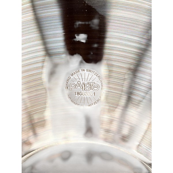 Used Paiste 20in PST7 Ride Cymbal
