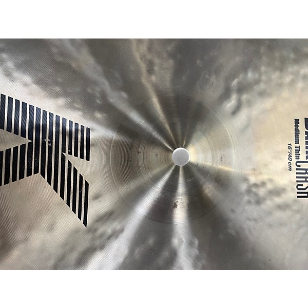 Used Zildjian 16in K Medium Dark Thin Crash Cymbal