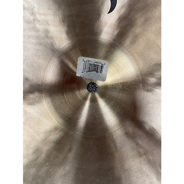 Used Zildjian 16in K Medium Dark Thin Crash Cymbal
