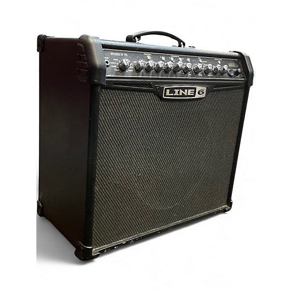 Used Line 6 Spider IV 75W 1x12 Guitar Combo Amp
