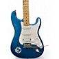 Used Fender Standard Stratocaster HSS Metallic Aqua Marine Solid Body Electric Guitar
